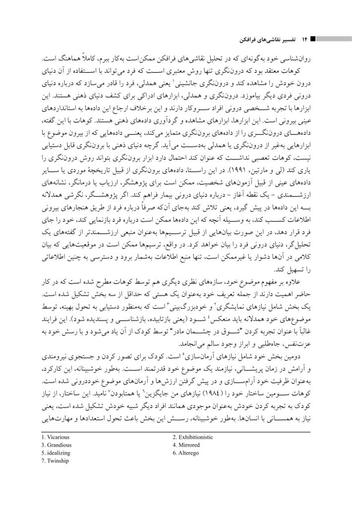 تفسیر نقاشی های فرافکن - صفحه 14