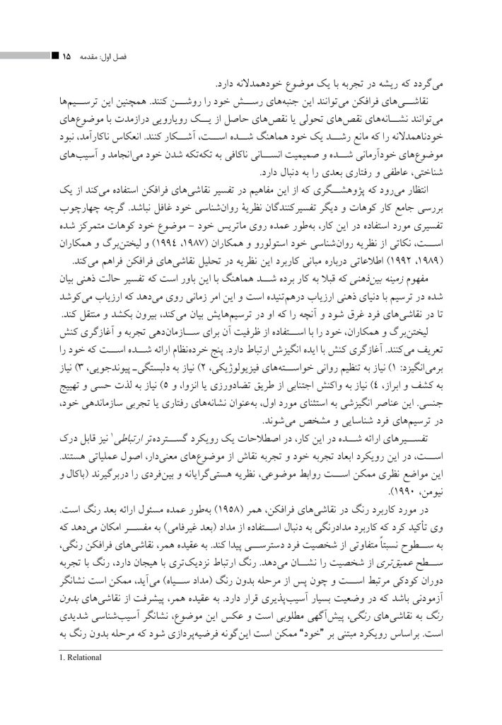 تفسیر نقاشی های فرافکن - صفحه 15
