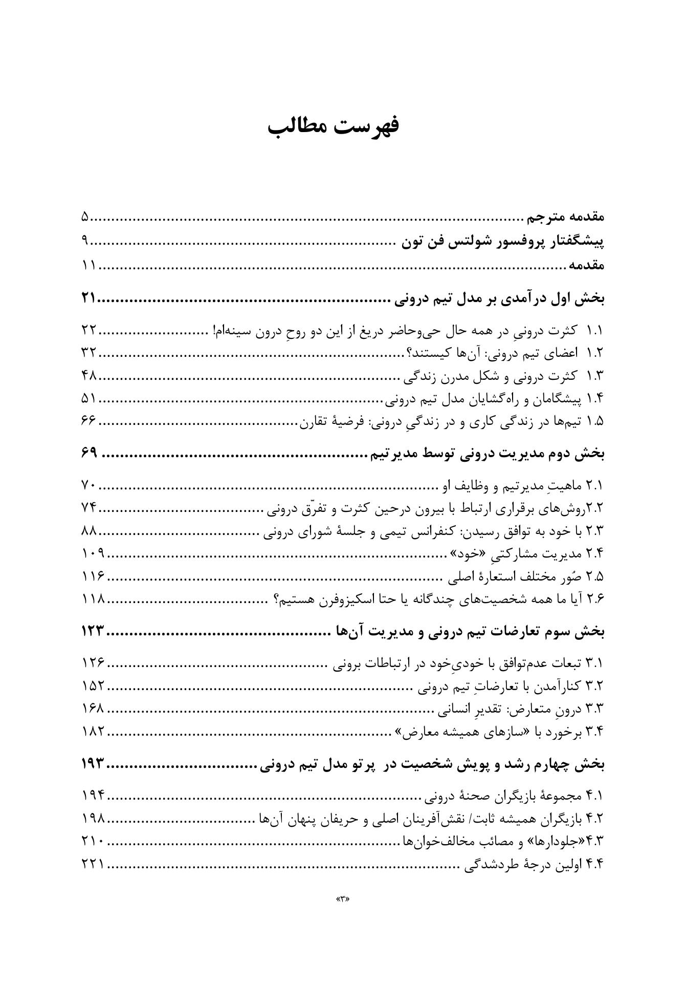 تیم درونی و مفاهمه متناسب با موقعیت - صفحه 2