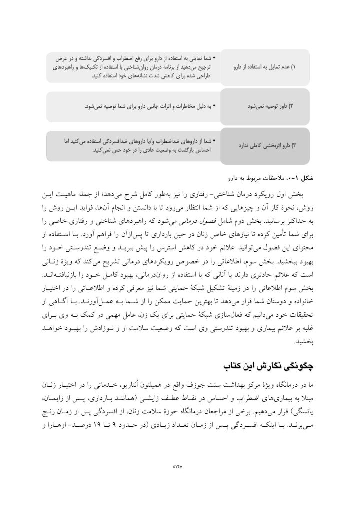 رفتاردرمانی شناختی اضطراب و افسردگی حین بارداری و دوره پس از زایمان - صفحه 6