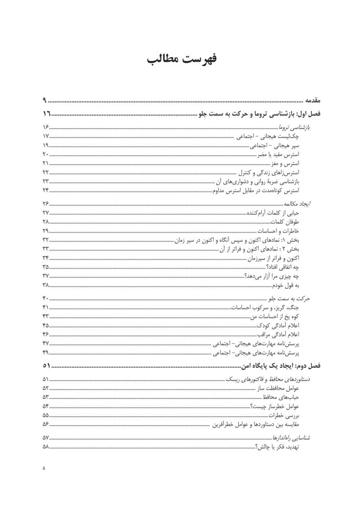 جعبه ابزار هیجانی - اجتماعی برای کودکان و نوجوانان مبتلا به ضربه روانی - صفحه 2