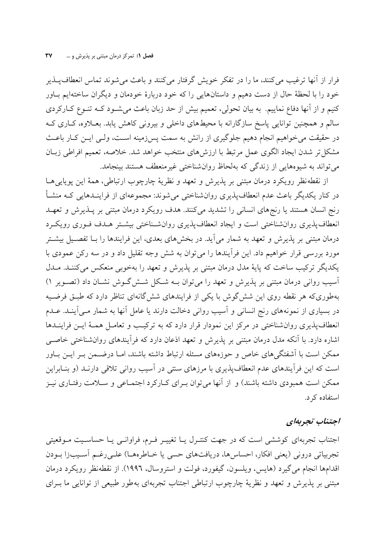 یادگیری درمان مبتنی بر پذیرش و تعهد ACT - صفحه 9