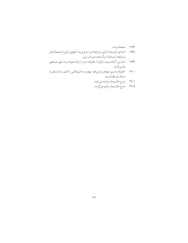 گزارش تحلیلی یک مورد هیستری - صفحه 8