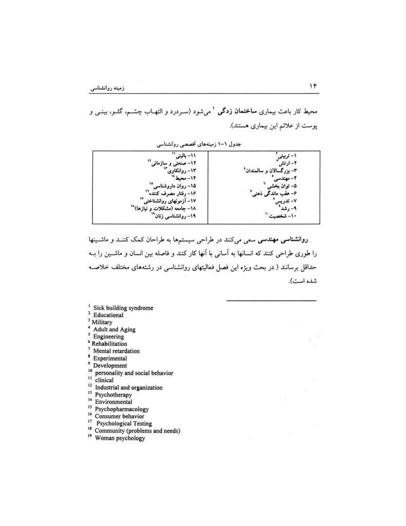 روانشناسی عمومی برای دانشجویان پزشکی - صفحه 13
